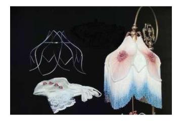 Buy Victorian lampshade craft kits online California USA 