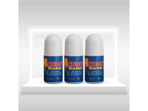 Pain Relief Roll-On Balm Pack of 3: Reliable Support for Active Lifestyles