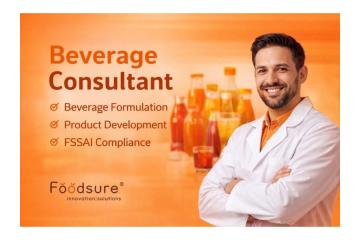 Beverage Consultant Services for New Drink Brands