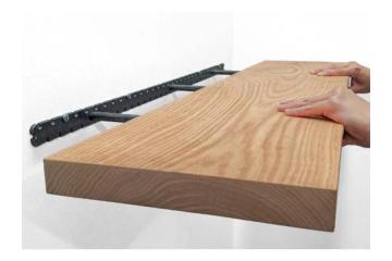 24 Inch Floating Shelf Oak Edition Trending!