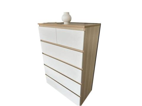 Modern Wooden Tallboy For Bedroom Storage
