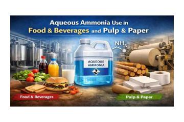 Order Aqueous Ammonia Now for Food and Paper Plants