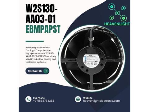 Buy W2S130-AA03-01 EBMPAPST Fan | Heavenlight Electronics Supplier