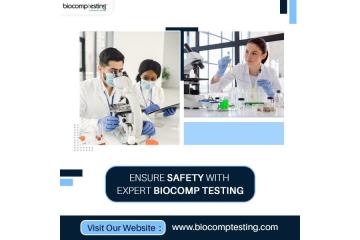 Ensure Safety with Expert Biocomp Testing
