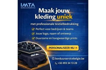 Maak jouw kleding uniek met professionele textiel‑bedrukking!