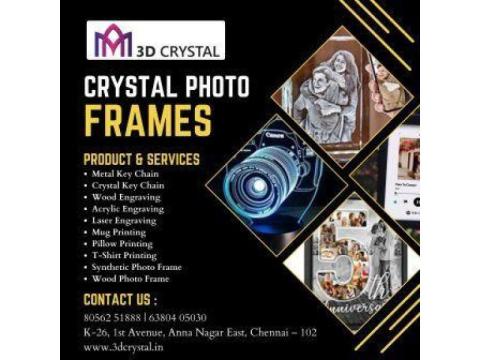 Are You looking for Best Personalized 3D crystal gifts in Chennai?