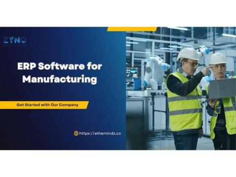 Best Manufacturing ERP Software in India – ZYNO by Elite Mindz