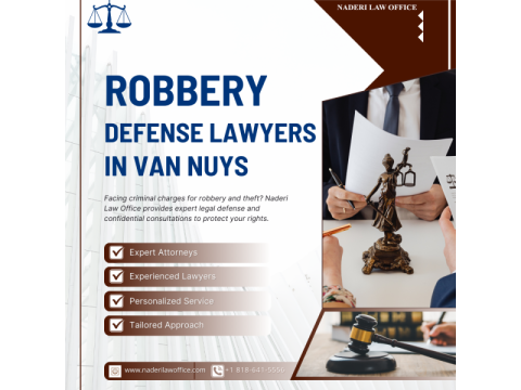  Best robbery defense lawyers in Van Nuys for robbery thefts !