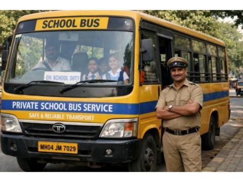 Book Private School Bus Services with Experienced Drivers