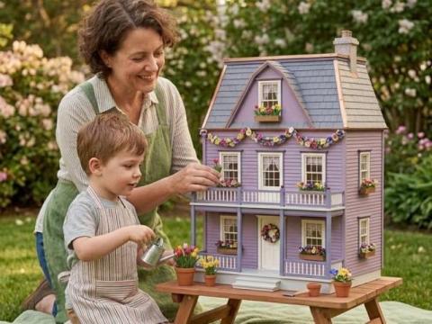 Shop Dollhouse Accessories to Upgrade Dollhouse This Spring - Real Good Toys