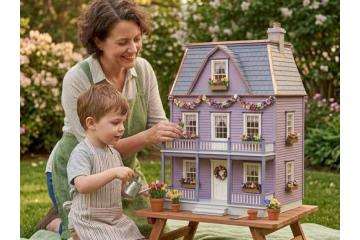 Shop Dollhouse Accessories to Upgrade Dollhouse This Spring - Real Good Toys