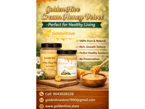 Golden Hive Cream Honey Velvet – Perfect for Healthy Living