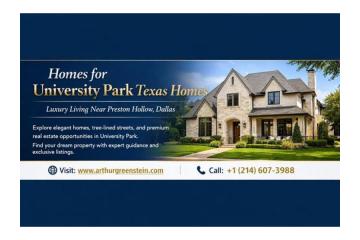 Dallas Property for Sale | Find Your Dream Home with Arthur Greenstein