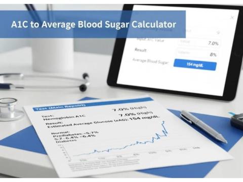 Convert A1C to Average Blood Sugar Easily & Accurately