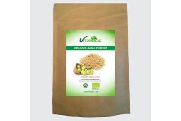 Organic Amla Powder for Hair Growth, Skin Care & Immunity Boost