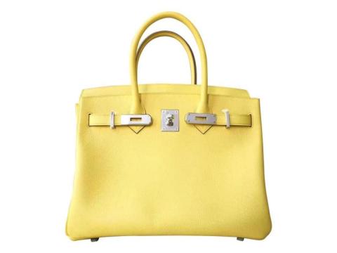 HERMES Birkin 30cm Yellow