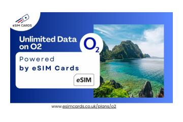 O2 Unlimited Data eSIM | Fast Instant Activation – eSIM Cards