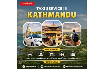 reliable and convenient Taxi Service in Kathmandu