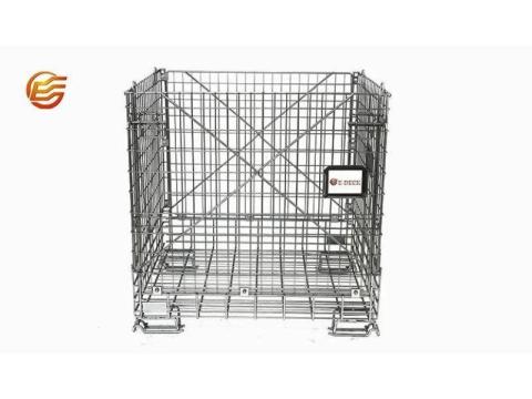 High-Quality Steel Wire Container For Warehouse Storage