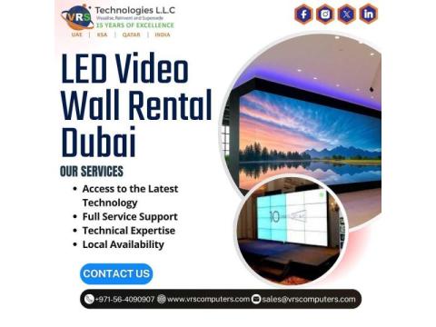 Planning Led Video Wall Rental for Events?