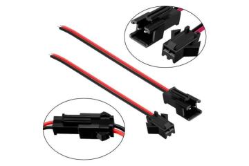 JST-SM Male Female Battery Connector with Wire