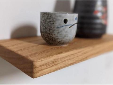 Floating Thin Shelves for Sleek Wins!