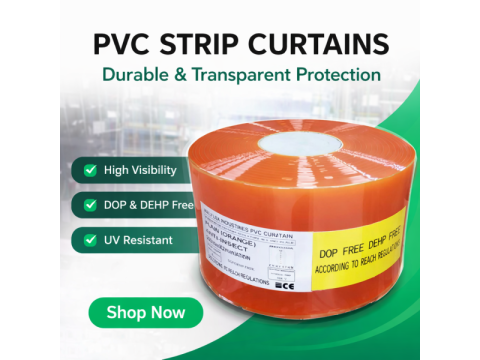 PVC Strip Curtain Supplier in India | Industrial PVC Strip Curtains | Cronax Industries