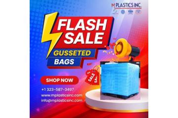 What is the purpose of gusseted bags?