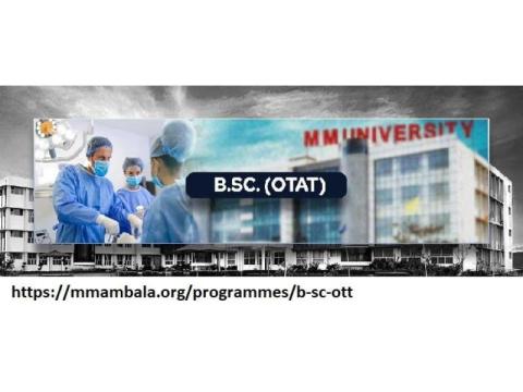 Bsc operation theatre technology course