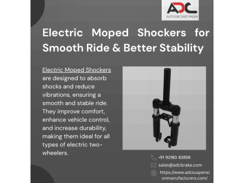 Electric Moped Shockers for Smooth Ride & Better Stability