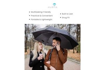 Hands-Free Umbrella Clamp for Secure and Comfortable Use