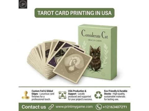 Tarot Card Printing in USA