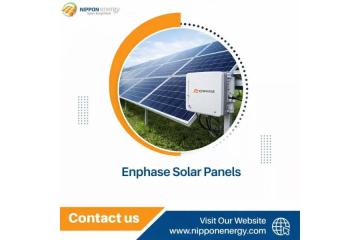 Enphase Solar Panels.