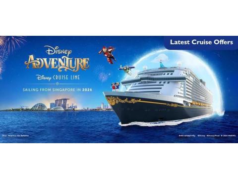 First Look of the Disney Adventure - now sailing from Singapore! CruiseBay 