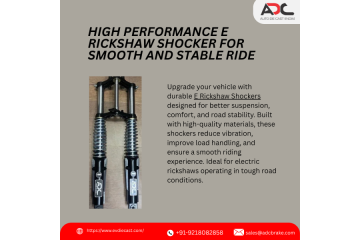 Durable E Rickshaw Shocker Manufacturer for Better Ride Comfort
