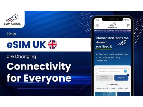 Buy the Best eSIM for UK Travel | Fast Data Plans – eSIM Cards