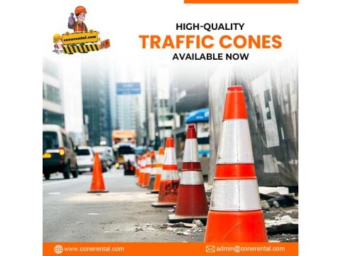 Road Safety Essentials With Traffic Cone