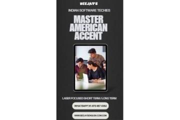 Beejay,s American Accent MasterClassfor S/W Professionals and AI StartupEntrepreneurs