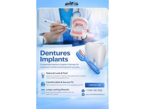 Best Dentures Implants Treatment Center in Portland,OR !
