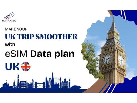 Buy Cheapest eSIM Plan UK Online | eSIM Cards