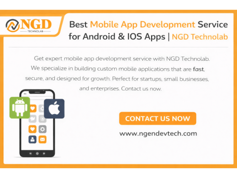 Best Mobile App Development Service for Android & iOS Apps | NGD Technolab