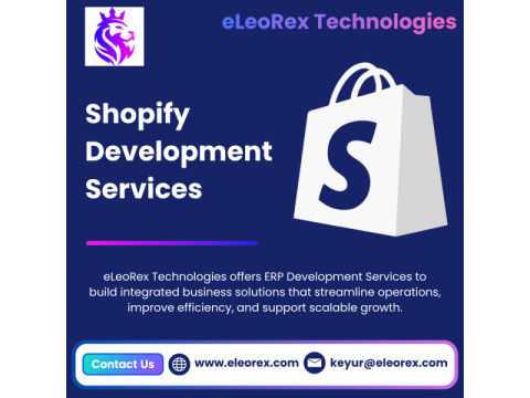 Best Shopify Development Services | eLeoRex Technologies