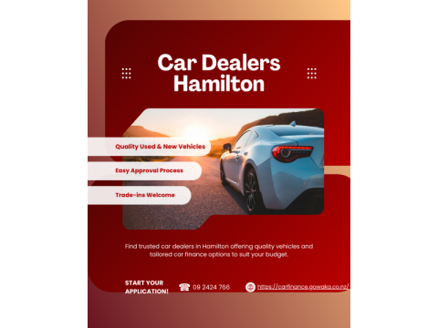Car Dealers Hamilton – 0 Interest Car Deals NZ | GoWaka Car Finance