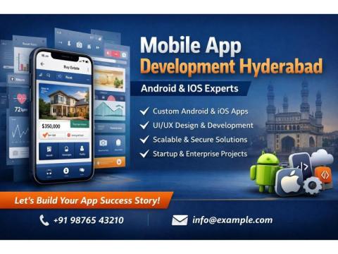 Best Mobile App Development Hyderabad | Android & iOS Experts