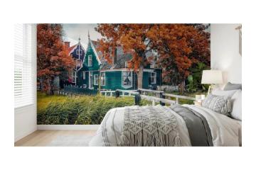 Dutch Charm Wall Mural - Farmhouse Wallpaper