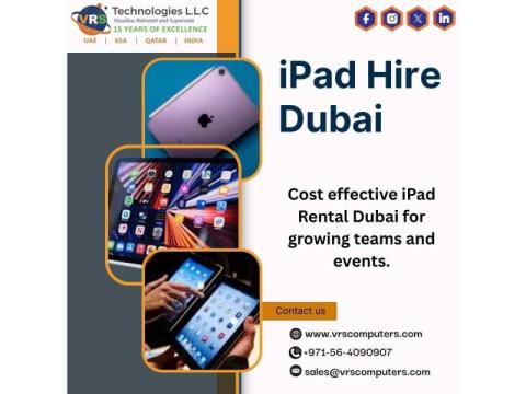 Does iPad Hire Dubai Suit Digital Menus?
