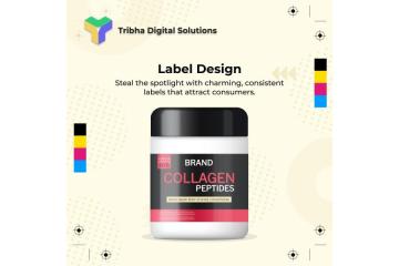 Product Packaging Label Design Services – Tribha Digital Solutions