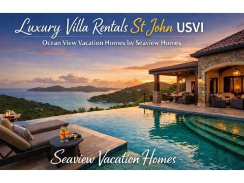 Luxury Villa Rentals St John USVI – Ocean View Vacation Homes by Seaview Homes