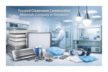 Trusted Cleanroom Construction Materials Company in Singapore