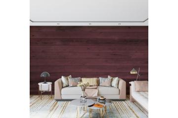 Wine-Stained Wood Wall Mural